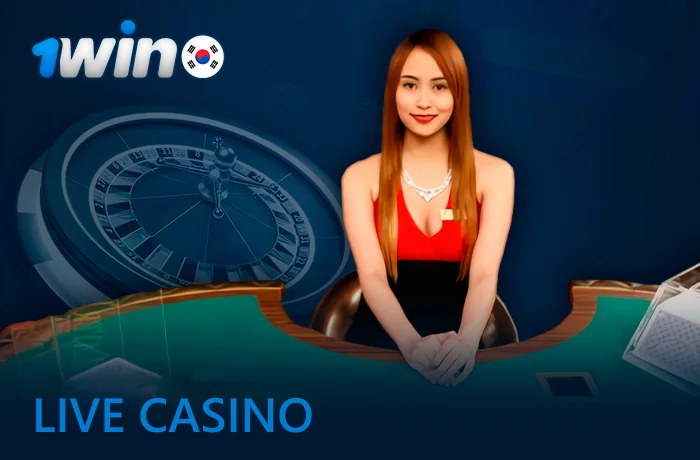 Live Casino Games at 1win Korea